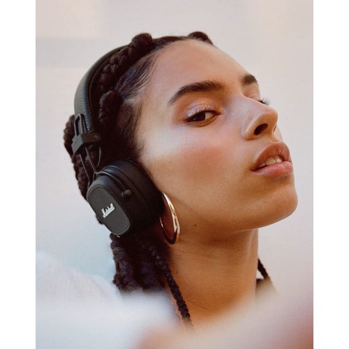 Belaidės ausinės Marshall Major IV On-Ear Bluetooth juodos