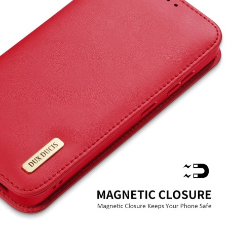 Dėklas Dux Ducis Hivo skirtas Samsung S937 S25 Edge raudonas