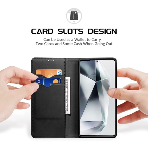 Dėklas Dux Ducis Hivo skirtas Samsung S938 S25 Ultra juodas