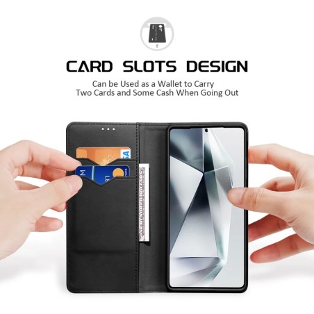 Dėklas Dux Ducis Hivo skirtas Samsung S938 S25 Ultra juodas