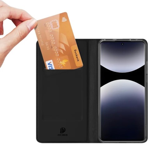 Dėklas Dux Ducis Skin Pro Xiaomi Redmi Note 14 Pro 4G juodas