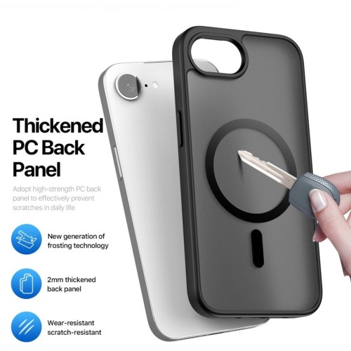 Dėklas Dux Ducis Yind Apple iPhone 16e juodas