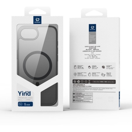 Dėklas Dux Ducis Yind Apple iPhone 16e juodas