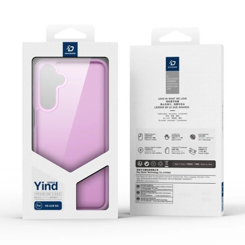 Dėklas Dux Ducis Yind skirtas Samsung A266 A26 5G rožinis