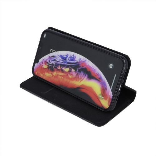 Dėklas Smart Senso Samsung A556 A55 5G juodas