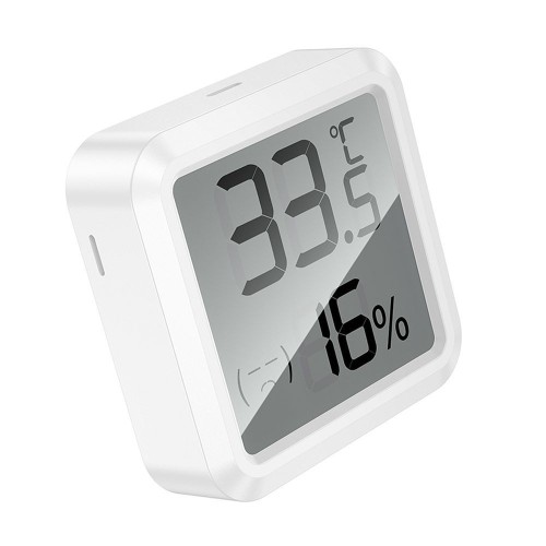 Temperatūros ir drėgmės matuoklis Hoco HX40 baltas