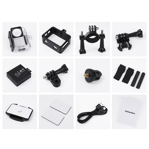 Veiksmo kamera Hoco DV103 juoda