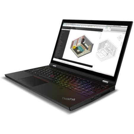 Lenovo ThinkPad P15 Gen 2 15.6", Intel Core i7-11800H, 32GB, 512GB SSD, Windows, Juodas