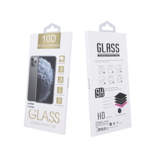 LCD apsauginis stikliukas 10D Full Glue Xiaomi Redmi Note 13 5G/Redmi Note 13 Pro 4G/Redmi Note 14S/Poco M6 Pro 4G juodas