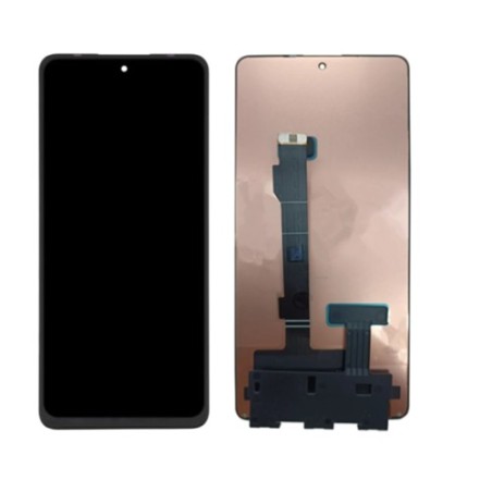 Ekranas Xiaomi Redmi Note 12 Pro 5G/Note 12 Pro Plus 5G/Poco X5 Pro 5G/Poco F5 5G su lietimui jautriu stikliuku Black ORG