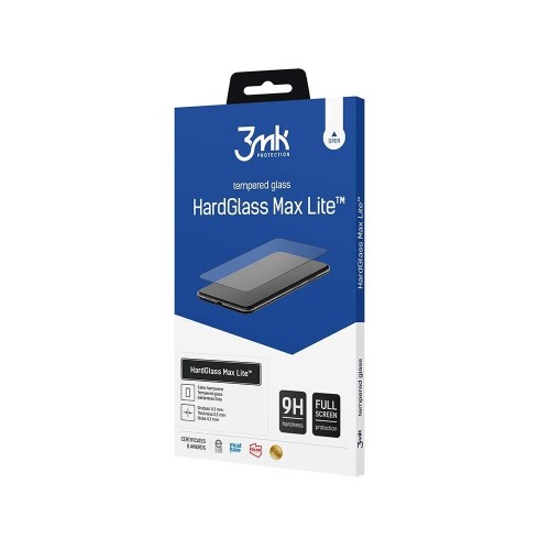 LCD apsauginis stikliukas 3mk Hard Glass Max Lite Samsung A165 A16 4G/A166 A16 5G/A266 A26 5G juodas