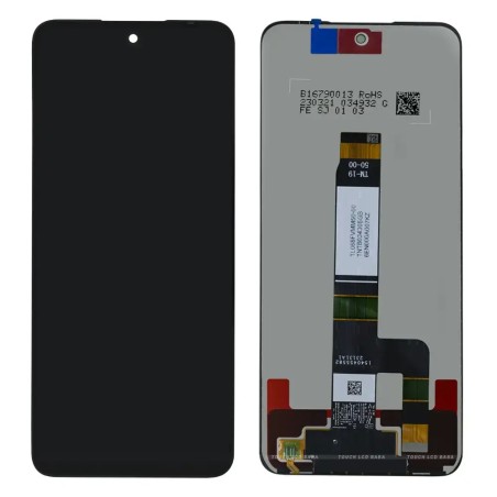 Ekranas Xiaomi Redmi 12 4G/12 5G/Poco M6 Pro 5G su lietimui jautriu stikliuku Black ORG