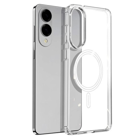 Dėklas Dux Ducis Clin Magsafe Samsung S937 S25 Edge skaidrus
