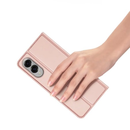 Dėklas Dux Ducis Skin Pro Samsung S937 S25 Edge rožinio aukso