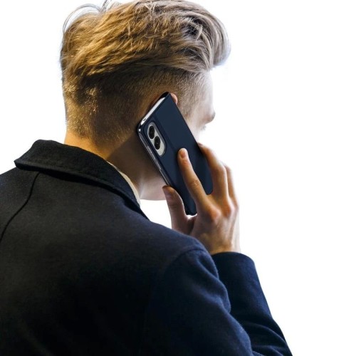 Dėklas Dux Ducis Skin Pro Samsung S937 S25 Edge tamsiai mėlynas