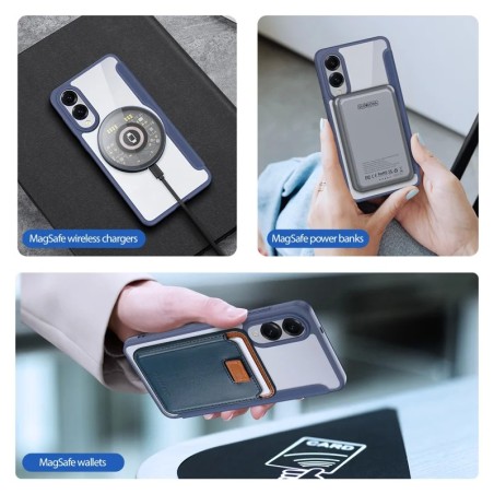 Dėklas Dux Ducis Skin X Pro skirtas Samsung S937 S25 Edge mėlynas