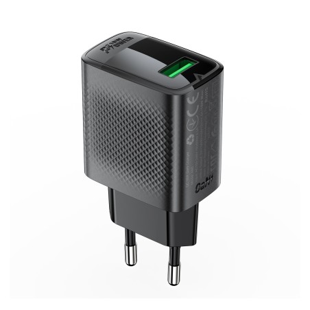 Įkroviklis Acefast A90 18W USB-A juodas