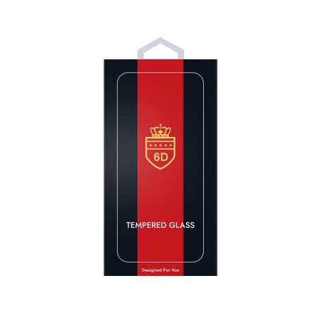 LCD apsauginis stikliukas 6D Apple iPhone 15 juodas
