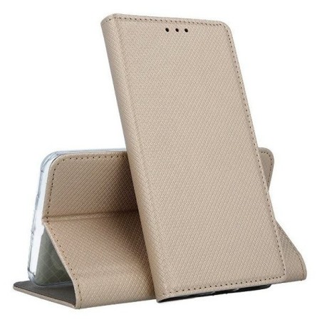 Dėklas Smart Magnet Xiaomi Redmi A5/Poco C71 (173,45x79,35x8,45) auksinis