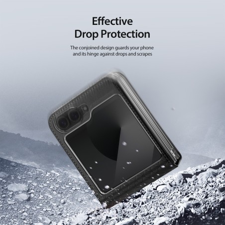 Dėklas Dux Ducis Bril Samsung F751 Z Flip7 juodas
