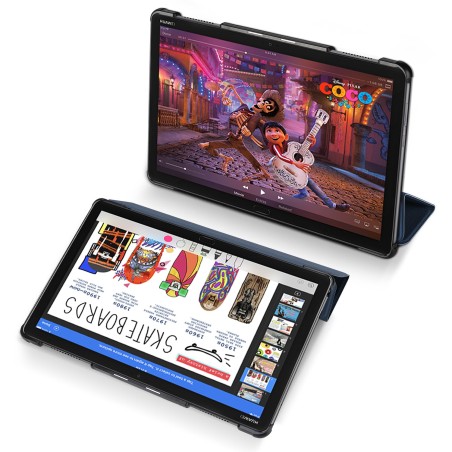 Dėklas Dux Ducis Domo Samsung X620/X626 Tab S10 FE Plus tamsiai mėlynas