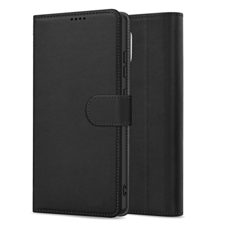 Dėklas Fancy Wallet Samsung A165 A16 4G/A166 A16 5G juodas