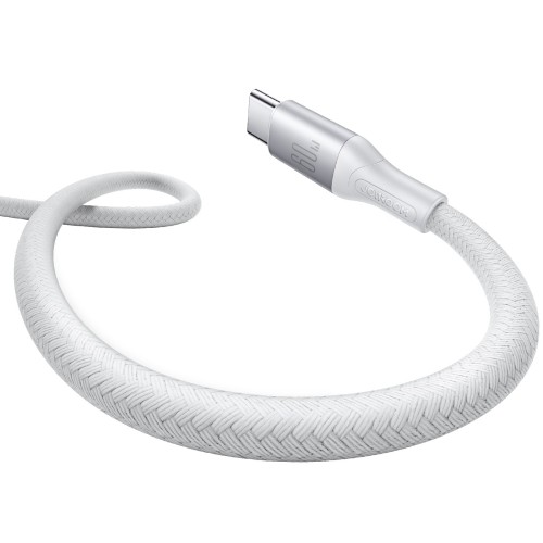 USB kabelis Joyroom S-A28 USB-C to USB-C 60W 1.0m baltas