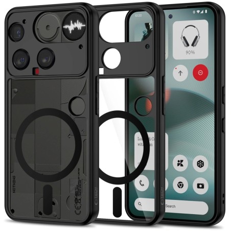 Dėklas Tech-Protect Magmat Magsafe Nothing Phone 3 juodas