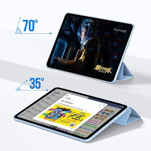 Dėklas Tech-Protect SmartCase Apple iPad 10.9 2022/iPad 11 2025 juodas