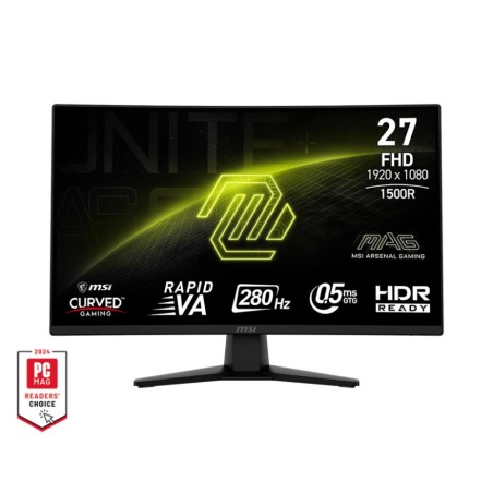 MSI MAG 274CXF, 27", 1920x1080, 16:9, 280 Hz, 0.5 ms, Colour Black