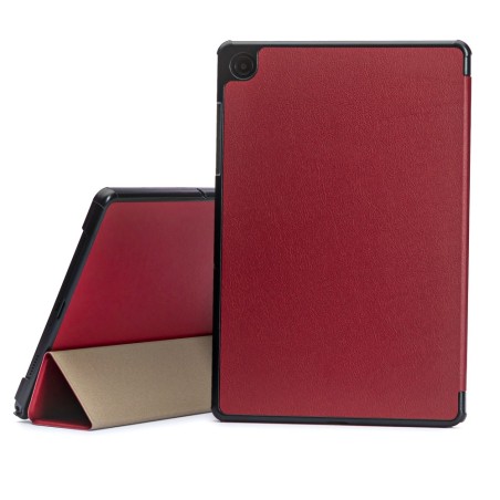 Dėklas Reach Smart Leather Xiaomi Redmi Pad 2 11.0 tamsiai raudonas