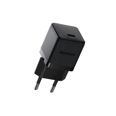 Įkroviklis Baseus Palm 20W USB-C + USB-C to USB-C cable 1.0m juodas P10111602113-01