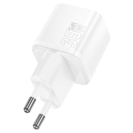 Įkroviklis Hoco N66 35W GaN USB-C baltas