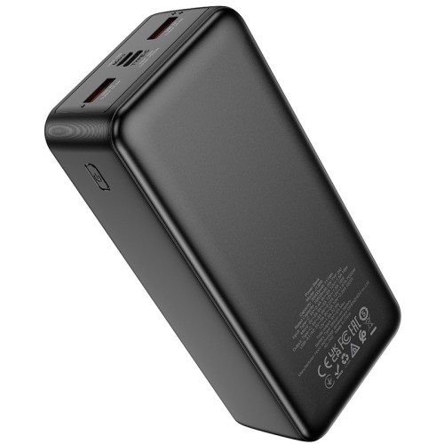 Išorinė baterija Power Bank Hoco J136B 22.5W+PD20W 30000mAh juoda
