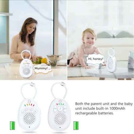 Mobili audio auklė Reach BM-1 balta