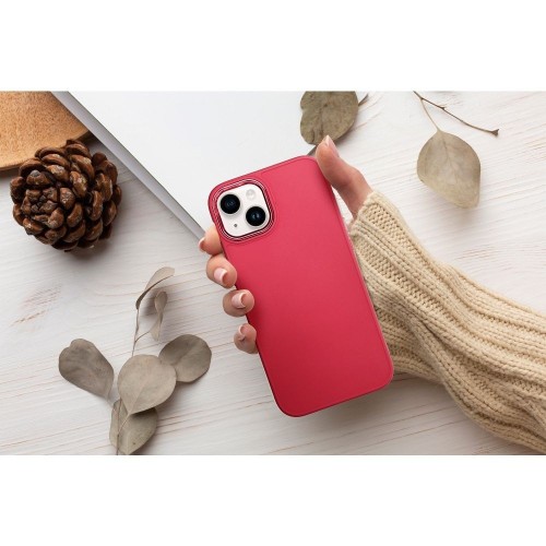 Dėklas FRAME Samsung S731 S25 FE rožinis