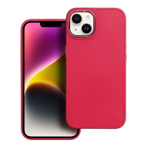 Dėklas FRAME Samsung S731 S25 FE rožinis