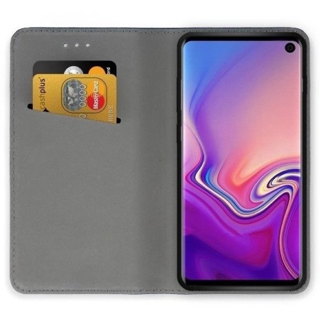 Dėklas Smart Magnet Samsung S731 S25 FE tamsiai mėlynas