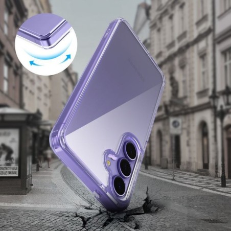 Dėklas Tech-Protect Flexair Hybrid Samsung S731 S25 FE skaidrus