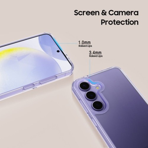 Dėklas Tech-Protect Flexair Hybrid Samsung S731 S25 FE skaidrus