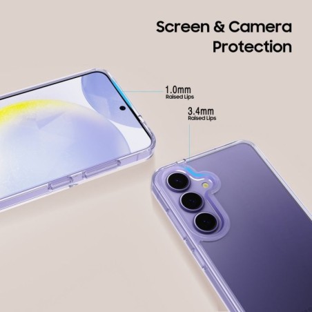 Dėklas Tech-Protect Flexair Hybrid Samsung S731 S25 FE skaidrus