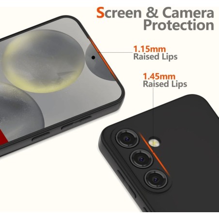 Dėklas Tech-Protect Icon Samsung S731 S25 FE juodas