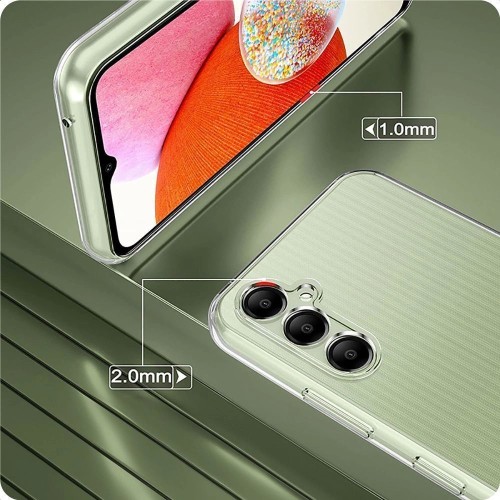 Dėklas Tech-Protect Flexair Samsung A175 A17 4G/A176 A17 5G skaidrus