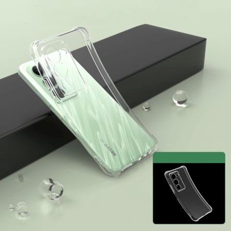 Dėklas Tech-Protect Flexair Xiaomi Redmi 15 4G/Redmi 15 5G skaidrus