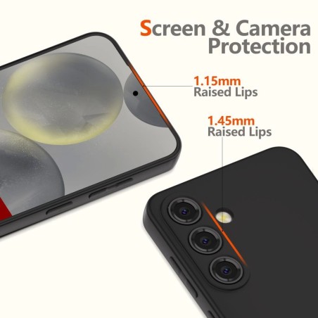 Dėklas Tech-Protect Icon Samsung A175 A17 4G/A176 A17 5G juodas