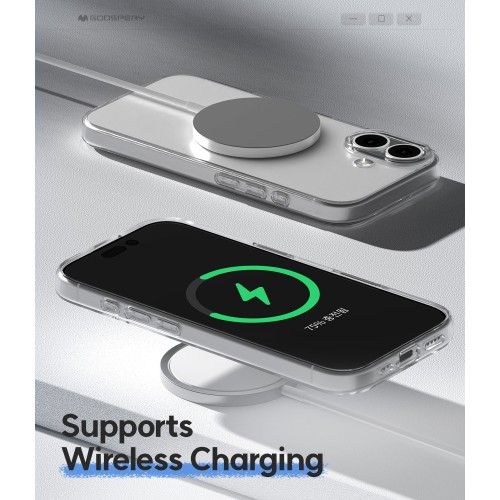 Dėklas Mercury Jelly Clear Apple iPhone 17 Pro skaidrus