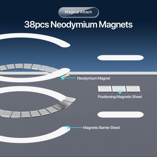 Dėklas Dux Ducis Clin Magsafe Apple iPhone 17 Pro skaidrus
