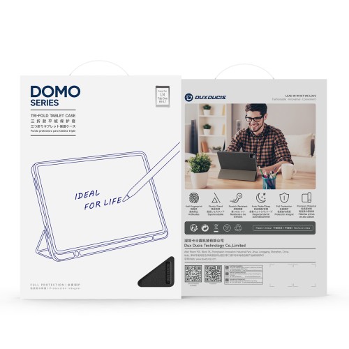 Dėklas Dux Ducis Domo Lenovo Tab One 8.7 TB305 juodas