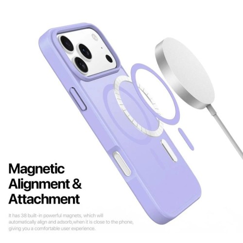 Dėklas Dux Ducis Yind Apple iPhone 17 Pro Max violetinis