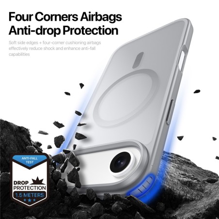 Dėklas Dux Ducis Yind Apple iPhone Air pilkas